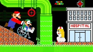 King Rabbit: Mario Odyssey Hospital - What happened to Luigi's legs?