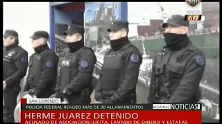 Herme Juárez detenido