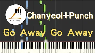 Chanyeol Punch Go Away Go Away 韓劇 浪漫醫生金師傅2 Dr. Romantic 2 OST P3 鋼琴教學 Synthesia 琴譜