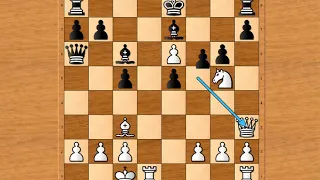Samo da ovako napadate u šahu bili bi ste nepobedivi ◇ CURDO vs BYRNE # 1586