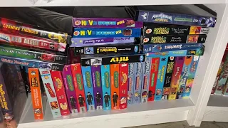 Largest Disney VHS / BETA collection (miss 24*  vhs retail)