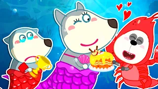 Mermaid Lycan Feels Jealous! Mommy Always Love You 🐺 Funny Stories for Kids @LYCANArabic