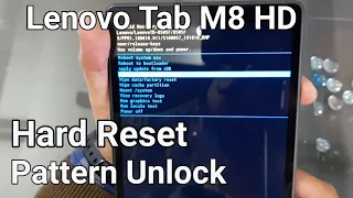 How to Hard Reset Lenovo Tab M8 HD