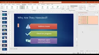 Adding Icons and Animating SmartArt in Microsoft PowerPoint