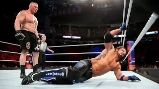 Aj Styles Vs Brock Lesnar - Champion Vs Champion - Survivor Series 2017 HD