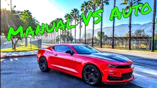 Camaro Manual or Automatic? Which Transmission to Buy