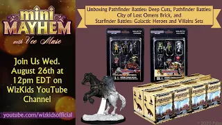 Mini Mayhem with Vee Mus'e: Pathfinder Battles: City of Lost Omens Brick Minis and More!