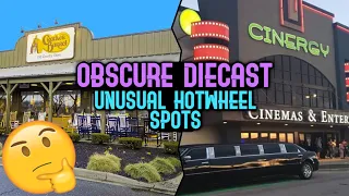 Unusual Hot Wheels Spots! - Obscure Diecast