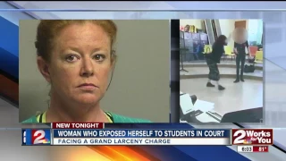 Cartwheeling teacher arrested for grand larceny