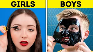 GIRLS VS. BOYS || Relatable Couple Situations And Funny Relationship Struggles