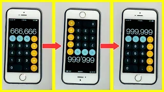 iPhone Calculator Magic Trick