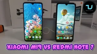 Xiaomi Mi9 vs Redmi Note 7 Camera comparison/Screen/Size/Sound Speakers/Design! Review