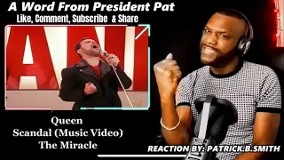 Queen - Scandal - (Official Video)-REACTION VIDEO