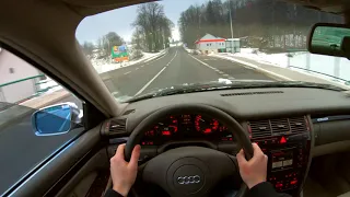 Audi S8 POV 4.2 V8 360 HP - Drive Onboard Cockpit View 4K/60FPS