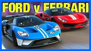 Forza Horizon 4 : FORD VS FERRARI... but in 2020!!