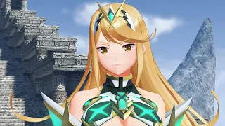 Mythra Calls Rex Useless and an Idiot | Xenoblade Chronicles 2 Cutscene Nintendo Switch