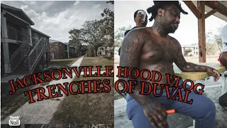 In The Trenches Of Duval Eureka Gardens Projects | Jacksonville Florida Hood Vlog | Dumar 1k