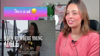 FELIX IRWAN COVER WHEN WE WERE YOUNG  VOCALIST FIRST TIME REACTION