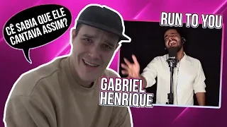 REACTION: RUN TO YOU - GABRIEL HENRIQUE - legendas em Português!