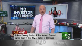 Jim Cramer laments bearish market commentators, gives advice on buying stocks in a choppy market