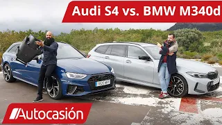 BMW M340d Touring vs. Audi S4 Avant 🚗👪 Coches familiares Prueba / Review en español | #Autocasión