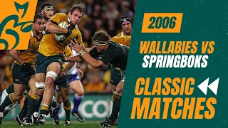 Wallabies vs Springboks | 2006 - Game 1 | Classic Matches