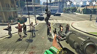 GTA 5 - Franklin, Lamar, Michael, Trevor, Jimmy, Chef, Ron and Wade's FIVE STAR ESCAPE