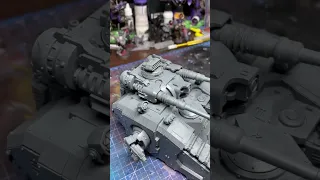 magnetization of Sicaran battle tank 🧲 #warhammer #warhammer40k #вархаммер #belowh40k #horusheresy