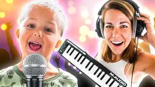 Making a HIT EDM SONG with a 5-YEAR-OLD