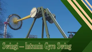 Swingi Off Ride - Intamin Gyro Swing New 2024 - Linnanmäki (Helsinki, Finland)