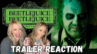 BEETLEJUICE BEETLEJUICE Official Trailer Reaction | Beetlejuice 2