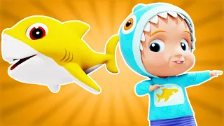 Baby Shark Dance Song | #BabyShark + More Sing-Along Kids Songs | Happy Friends - Children's Songs