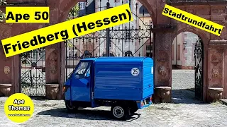 Ape 50 "Friedberg (Hessen) Stadtrundfahrt"