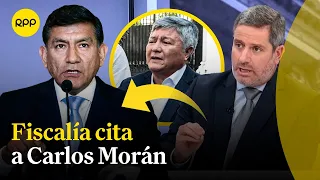 Fiscalía cita a Carlos Morán por presunto ofrecimiento irregular de abogado de Boluarte a Colchado