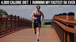 Running My Fastest 5k Ever | My 4,000 Calorie Diet | CrossFit Transformation Ep. 3