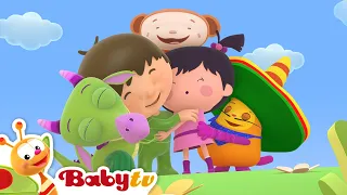 Todos mis amigos 😍 💜 | Canciones y rimas infantiles para niños 🎵 | @BabyTVSP​