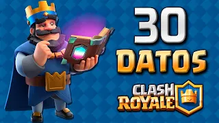 30 DATOS y CURIOSIDADES que DEBERÍAS SABER de CLASH ROYALE | Cosas que quizás no sabías