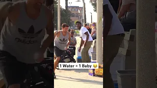 Buying water with a Baby! 😂 #JoeySalads #Pranks #Funny