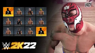 WWE 2K22 | The Flying Fury Pack ALL ATTIRES SHOWCASE