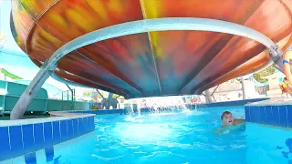 Space Bowl WaterSlide at DoloSu WaterPark, Kemer, Turkey (Türkiye)