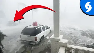 New THE MOST INTENSE eye wall and storm surge of Hurricane Ian in Pine Island, Florida