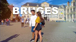 🇧🇪 BRUGGE / BRUGES, walking tour in the most Serene Atmosphere.( 4k )