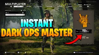 How to unlock DARK OPS MASTER Calling Card Instantly - Black Ops Cold War Glitch *PATCHED*