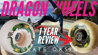 Powell Peralta Dragon Wheels Review - 1 Year Later!
