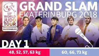 Grand-Slam Ekaterinburg 2018: Day 1