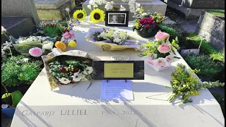 Tombe de Gaspard ULLIEL cimetière du père Lachaise Paris