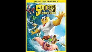 Opening/Closing to The SpongeBob Movie: Sponge Out of Water 2015 Blu-Ray