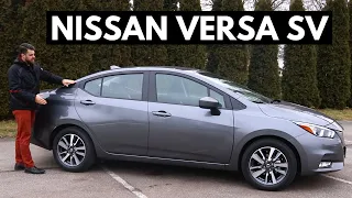 2021 Nissan Versa SV The Best Sedan Under $20K?