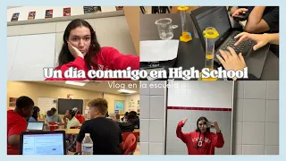 Un día conmigo en high school! || Vlog en la escuela 🇺🇸