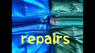 #Patagonia Repair - recovery of zippers on a jacket